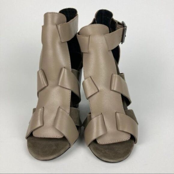 Kelsi Dagger Brooklyn Belle Chunky Heeled Open Toe Sandals Women's Size 7 - Picture 3 of 10
